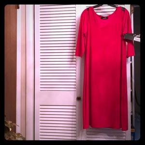 Sympli Nu Focus Dress Hot Pink